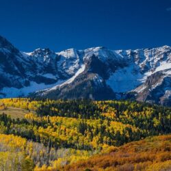 Mountain Landscape In Aspen Colorado Wallpapers