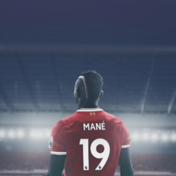 Sadio Mané mobile wallpapers [OC] : LiverpoolFC