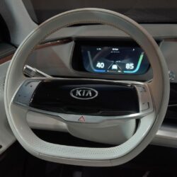 Kia Niro EV Concept Interior Steering Wheel