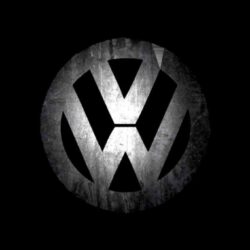 Volkswagen Logo Black