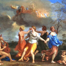 Poussin Nicolas, French Baroque Classical Art Dance, To, The, Music