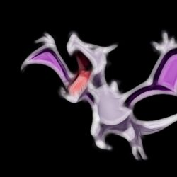 ScreenHeaven: Aerodactyl Pokemon black backgrounds simple