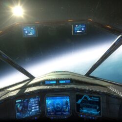 Image of Space Ship Cockpit