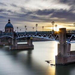 Wallpapers Toulouse, France, bridge, river HD Picture, Image