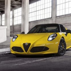 2015 Alfa Romeo 4C Spider Wallpapers