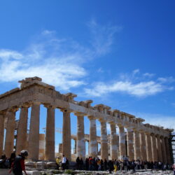 HD wallpaper: building, greece, ancient greek temple, column