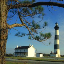 Bodie Island Lighthouse, Cape Hatteras National Seashore, North