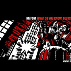 Music bands album covers KMFDM Industrial music wallpapers