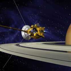 Flyby Of Saturn’s Rings Hd Wallpapers : Wallpapers13