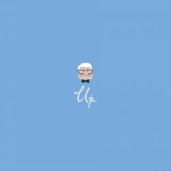 Pixar minimalistic up