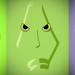 Minimalist Caterpie, Metapod and Butterfree by Vault