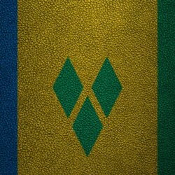 Download wallpapers Flag of Saint Vincent and the Grenadines, 4k