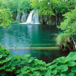 Nature: Plitvice Lakes National Park, Croatia, desktop wallpapers nr