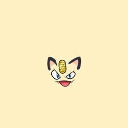 Meowth Pokemon Character iPhone 6+ HD Wallpapers HD