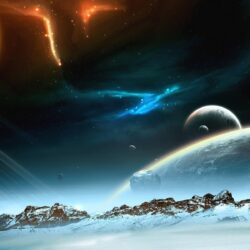 Outer Planets HD Wallpaper, Backgrounds Image