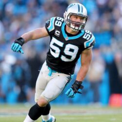 Wall Hit: Luke Kuechly