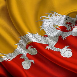 Image Dragons Bhutan Flag