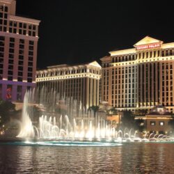 Bellagio Fountains HD Wallpapers