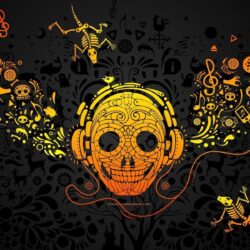Day Of The Dead Skull Wallpapers