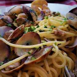 HD wallpaper: pasta, seafood, clams, italian, italy rome