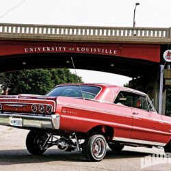 Red 1964 Impala Lowrider, Chevrolet Impala 64 Wallpapers JohnyWheels