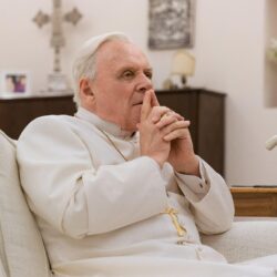 Anthony Hopkins carries hefty burden in ‘The Two Popes