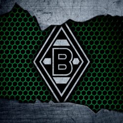 Download wallpapers Borussia Monchengladbach, 4k, logo, Bundesliga