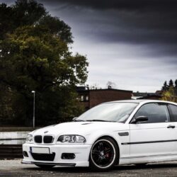 BMW E46 white wallpapers