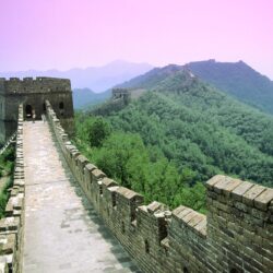 Great Wall of China Sunset Desktop Wallpapers – Travel HD Wallpapers