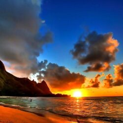 Hawaii Beach Sunset Wallpapers 2015