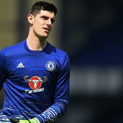 I think we are ready for it’ – Courtois eager to face Arsenal in