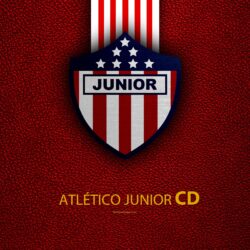 Download wallpapers Atletico Junior FC, CD Popular Junior FC, 4k