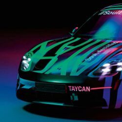 New 2019 Porsche Taycan: Fresh teaser image of all