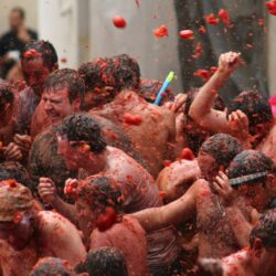 35+ Beautiful La Tomatina Festival Pictures And Photos