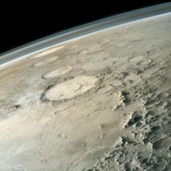 Outer space mars crater wallpapers