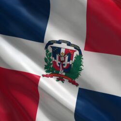 Bandera, republica dominicana, flag, bandera republica dominicana