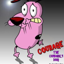 American top cartoons: Courage the cowardly dog wallpapers
