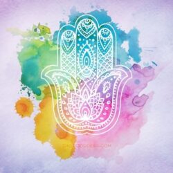 Free Custom Sage Goddess Downloadable Hamsa Hand Wallpapers