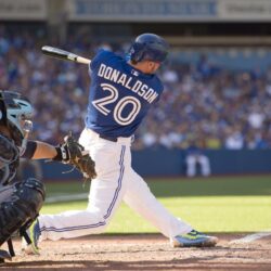 Donaldson hits 41st HR with 2 outs in 9th, Toronto tops Rays
