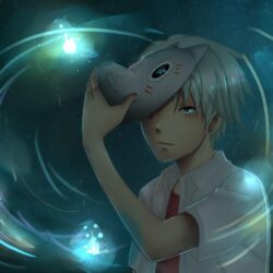 Download wallpapers Hotarubi no Mori e, anime, Gin, the Forest of