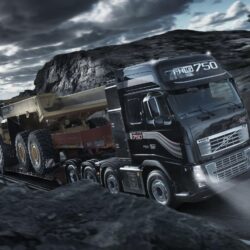 2011 Volvo FH16 750 tractor semi rig f wallpapers