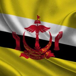 Flag of Brunei Wallpapers in 3D by GULTALIBk