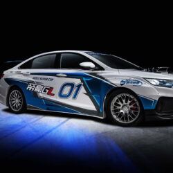 Geely Emgrand GL Race Car 2018 4K 3 Wallpapers