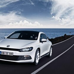 Volkswagen Scirocco speeding wallpapers