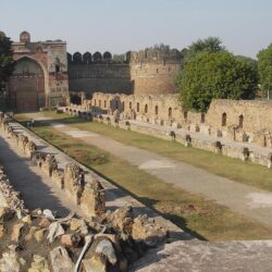 New Delhi Historical Ruins Beautiful Indian City India Hd Desktop
