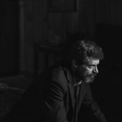 Logan, 2017 movie, Hugh Jackman, monochrome