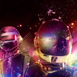 Wallpapers Retro Space Daft Punk Style Electronic Music