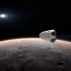 SpaceX’s Dragon Orbits Mars