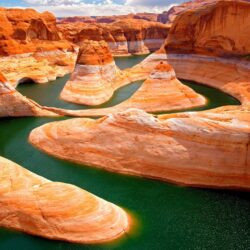 Wallpapers Glen Canyon, Lake Powell, Utah, Arizona, HD, Nature,