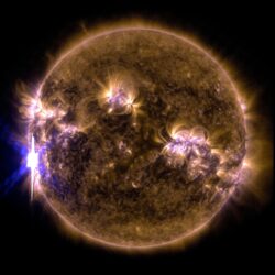 GMS: NASA’s SDO Provides Image of Significant Solar Flare